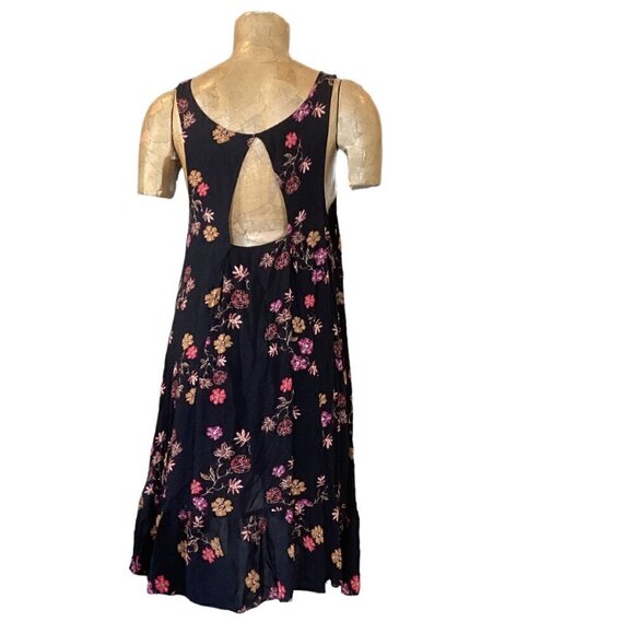 Intimately Free People Ankka Dress Sleeveless Cutout Mini Bohemian 186N - Picture 7 of 12